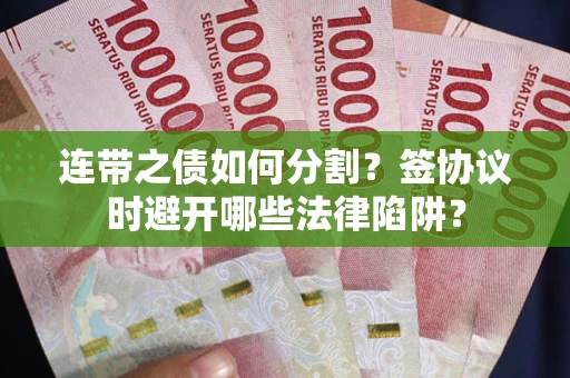 济南连带之债如何分割？签协议时避开哪些法律陷阱？