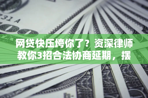 济南网贷快压垮你了？资深律师教你3招合法协商延期，摆脱暴力催收！