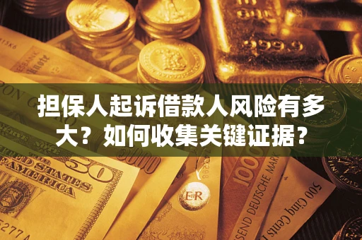 济南担保人起诉借款人风险有多大？如何收集关键证据？