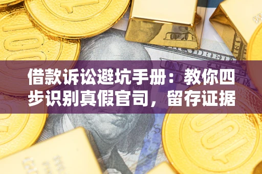 济南借款诉讼避坑手册：教你四步识别真假官司，留存证据不踩雷