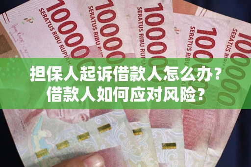 济南担保人起诉借款人怎么办？借款人如何应对风险？